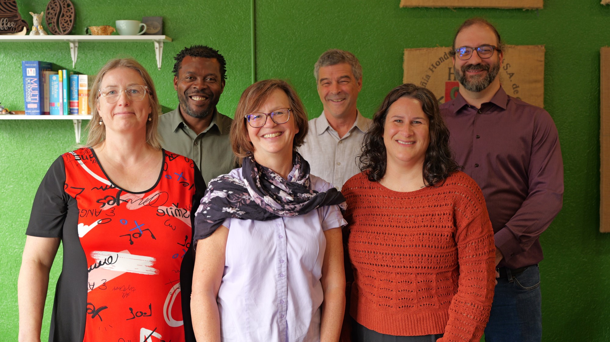 L'équipe de candidates et candidats du Parti virage